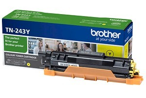 Gul lasertoner - Brother TN243Y - 1000 sider