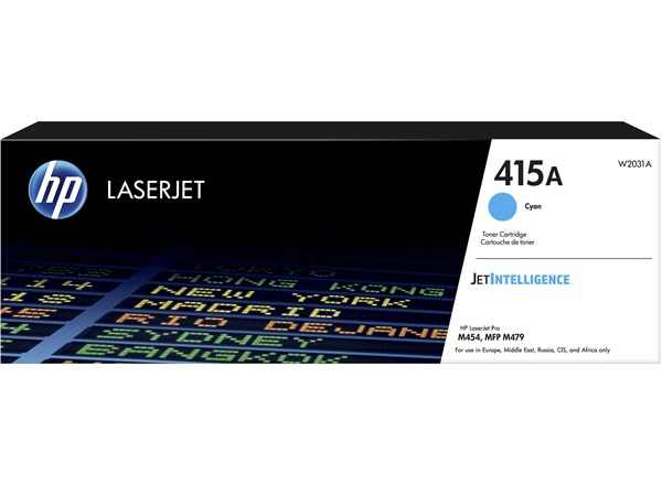 Cyan lasertoner - HP W2031A - 2.100 sider