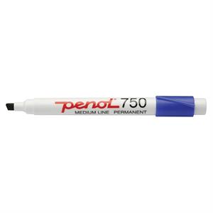 Penol 750 Blå MARKER Permanent - I kasser á 10 styk.