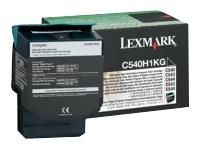 Sort lasertoner C540H - Lexmark - 2.500 sider