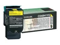 Gul lasertoner C540H - Lexmark - 2.000 sider