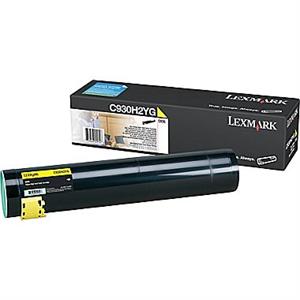 Gul lasertoner - Lexmark C930 - 24.000 sider