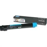 Cyan lasertoner C950 til Lexmark 