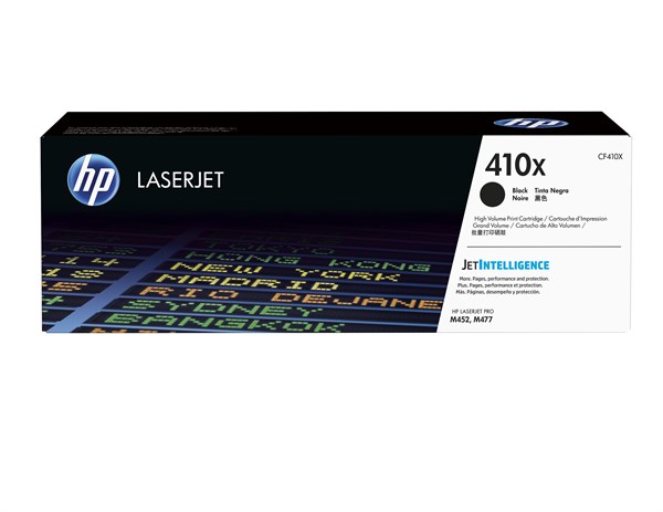 Sort lasertoner - HP CF410X - 6.500 sider