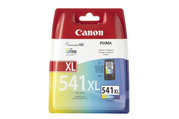 3-i-en farve blækpatron - Canon CL-541XL - 15 ml