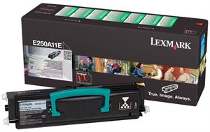 Sort lasertoner - Lexmark 250A11E - 3.500 sider.