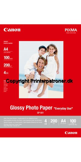 Glossy fotopapir A4 - Canon - 200gr./100 ark