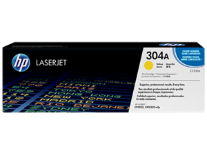 Gul lasertoner - HP CC532A - 2.800 sider