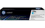 Cyan lasertoner 126A til HP