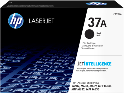 Sort lasertoner - HP nr.37A - 11.000 sider