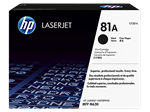 Sort lasertoner nr.81A til HP