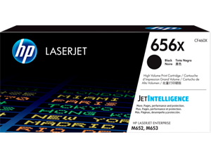 Sort lasertoner - HP nr.656X  - 27.000 sider