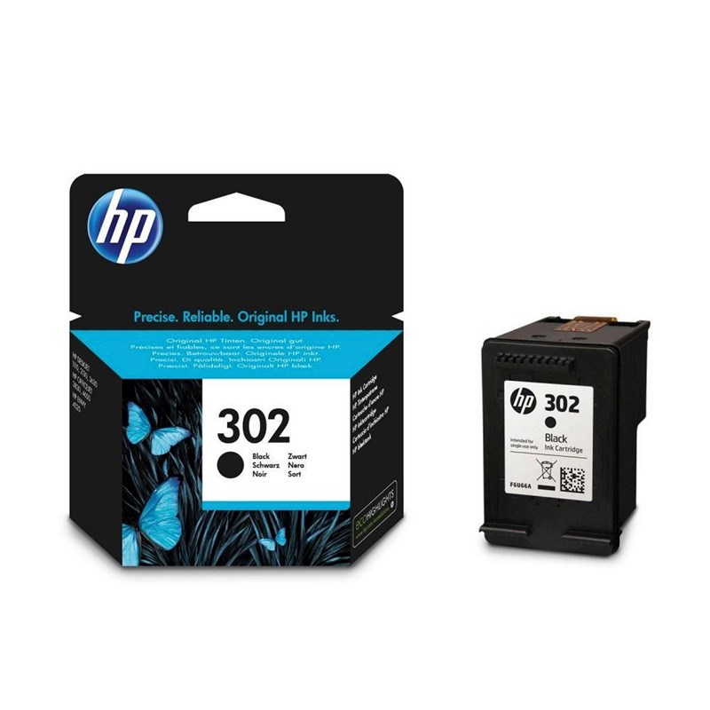 HP 302 - original blækpatron til HP - F6U66AE