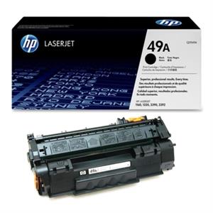 Sort lasertoner - HP nr.49 A - 2.500 sider