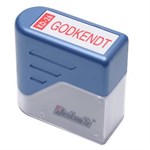 Stempel "GODKENDT" - hurtig levering