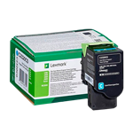 Cyan lasertoner - Lexmark C2320C0 - 1.000 sider