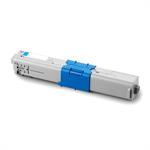 44973535 Cyan lasertoner C301 kompatibel til  OKI