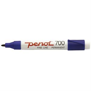 Penol 700 Blå MARKER Permanent - I kasser á 10 styk.