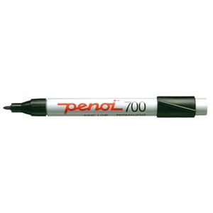 Penol 700 Sort MARKER Permanent - I kasser á 10 styk.