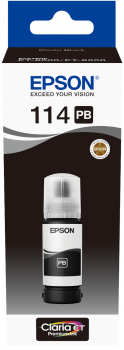 Sort blæk - Epson - T07B140 - 70ml.