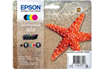 4-Pak BK/C/M/Y patroner 603 til  Epson