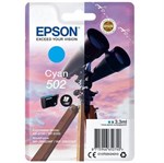 Cyan blækpatron - Epson 502 billig og let