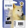 Light light sort blækpatron T0969 til Epson