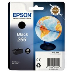 Sort blækpatron - Epson 266 - 5,8ml