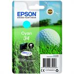 Cyan blækpatron nr. 34 til Epson