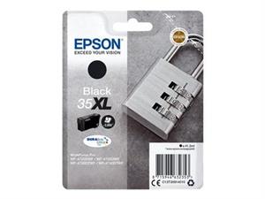 Sort blækpatron - Epson 35XL - 41,2ml