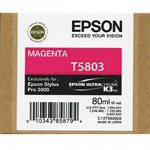 Magenta blækpatron 5803 til Epson