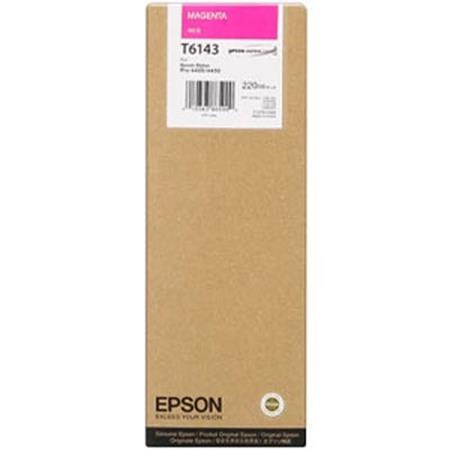 Magenta blækpatron - Epson T6143 - 220ml - 