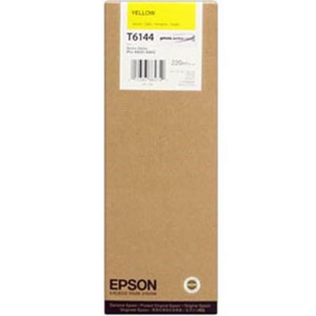Gul blækpatron - Epson T6144 - 220ml - 