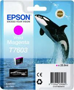 Magenta blækpatron 7603 fra Epson