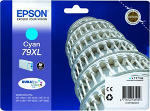 Cyan blækpatron - Epson 79XL - 17,1 ml