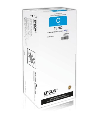 Cyan blækpatron - Epson T8782 - 425,7 ml