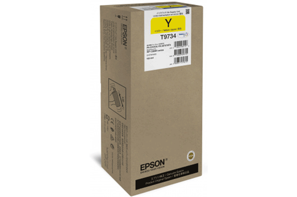 Gul blækpatron - Epson T973400 - 192,4 ml