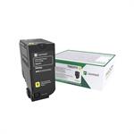 Gul lasertoner 75B20Y0 til Lexmark