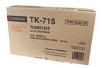 Sort lasertoner TK715 - Toshiba - 34.000 sider.