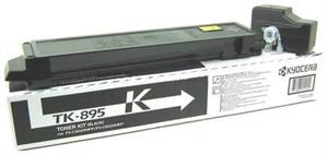 Sort lasertoner TK895 - Kyocera - 12.000 sider.