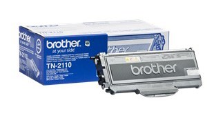 Sort lasertoner TN-2110 - Brother - 1.500 sider.