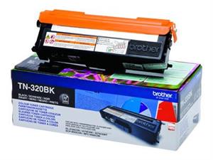 Sort lasertoner TN320BK - Brother - 2.500 sider