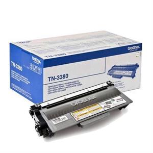 Sort lasertoner - Brother TN-3380 - 8.000 sider