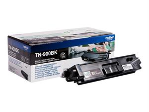 Sort lasertoner TN-900BK - Brother - 6.000 sider.