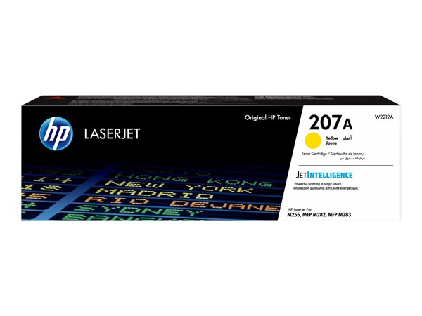 Gul lasertoner - HP W2212A - 1.250 sider