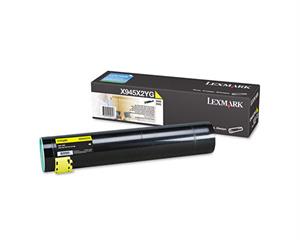 Gul lasertoner - Lexmark X945 - 22.000 sider